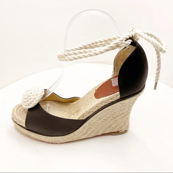🆕{Kate Spade} Lace-Up Wedge Espadrilles - Picture 3 of 15